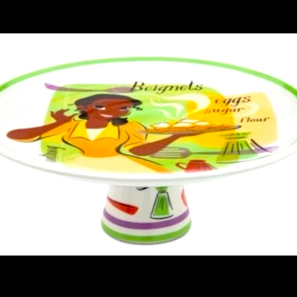 Disney Tiana cake stand